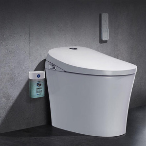 九牧智能坐便器7203活水既然一键自动暖风烘干离座即冲刷座圈加热