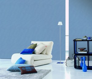 无缝墙布天蓝色