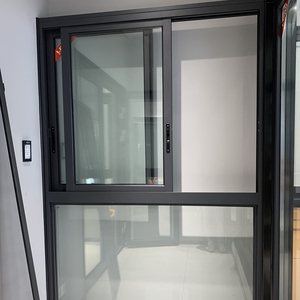 罗普斯金全屋非标定制铝合金玻璃二轨节能钢轨阳台室内推拉窗