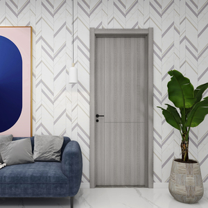 鹏鸿木门室内门生态卧室门卫生间门套装定制静音无漆木门