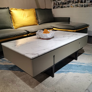 斯可馨现代组装茶几电视柜北欧小户型客厅茶几1106 定金