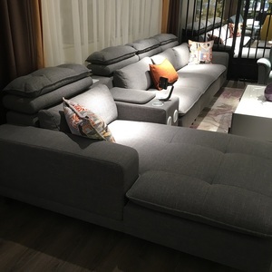 千派沙发布艺沙发组合大小户型客厅北欧现代简约沙发可拆洗整装