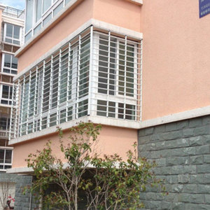 绿娃固定防盗窗彩钢防护窗不锈钢飘窗防盗窗高层儿童防护栏家用