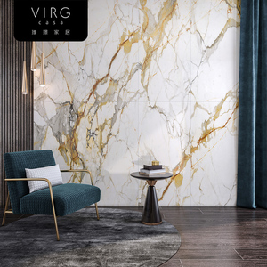 瓷砖750x1500virg casa琟璟背景墙客厅卡拉卡塔金vl215001-81-88