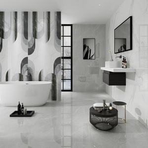 诺贝尔瓷砖阿玛尼灰 灰色大理石地砖客厅厨房卫生间墙砖600*1200