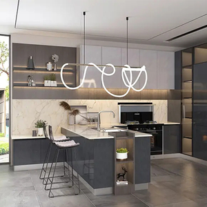 美大鼎厨厨房橱柜定制整体小户型储物柜岛台橱柜组装家装【订金】