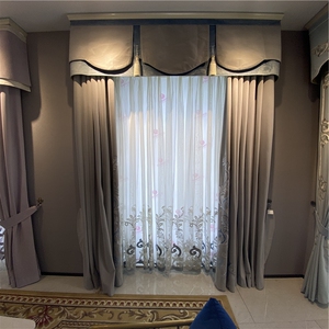 窗帘花边装饰花边流苏布料配饰珠子辅料流苏吊坠边穗帘头拼接欧式10人