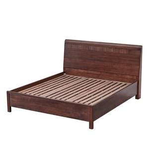 【青岛同城】青岛良木家具  现代简约时尚绿色环保1.8米杠体床