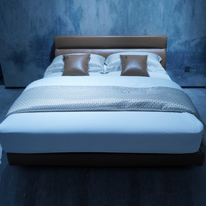 cbd智慧系列布艺床z018大床婚床卧室现代简约风格布艺双人床