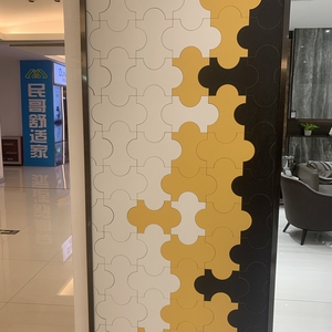 马拉齐瓷砖背景墙电视玄关拼图拼花装饰简约