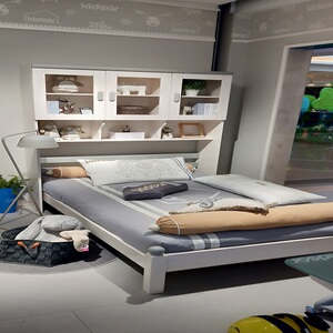 组合床q03a-sj启智生态儿童家具环保油漆全实木无味道可定制