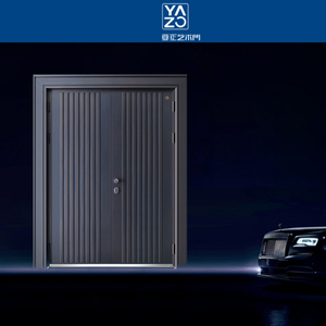 亚正 庭院双开门别墅大门对开门全铝装甲门门防盗门装甲门yz-1903