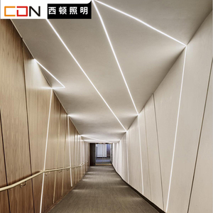 西顿照明led线条灯嵌入式明装无主灯走廊过道玄关线性灯线型灯带
