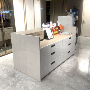 欧派伯尼斯系列轻奢环保颗粒板全屋可定制门板欧式定制做岛台