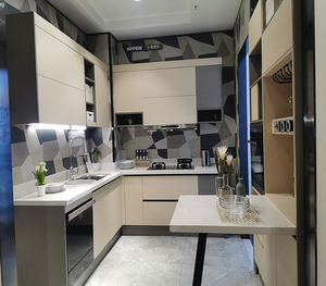 欧派整体橱柜 欧派小资情怀爱家板b级吊柜 壁柜