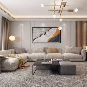 飒米软装硬包背景墙现代轻奢客厅沙发床头硬包定制软包隐形门