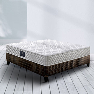 1号店朗乐福longlifebasics 竹炭活氧棉中央弹簧防螨抑菌双人床垫