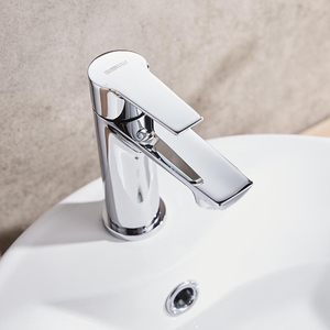 浪鲸卫浴过滤面盆水龙头精铜冷热洗面盆五金冷热单孔龙头efd01001