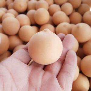 鸡蛋葫芦 精品小兰州原色盘玩挂瓷包浆针刺雕刻烙画素材圆球形手