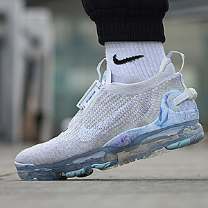 nike耐克男鞋air vapor max彩虹编织大气垫运动跑步鞋cj6740-100