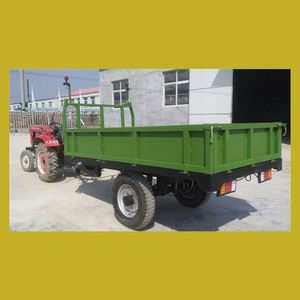 小四轮拖拉机拖斗 承重2吨 可自卸单轴加重型农用拖车 尺寸可定制