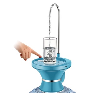 桶装水电动抽水器智能充电带托盘自动上水吸水器水桶饮水机烧水