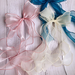 女童长丝带大蝴蝶结公主发饰