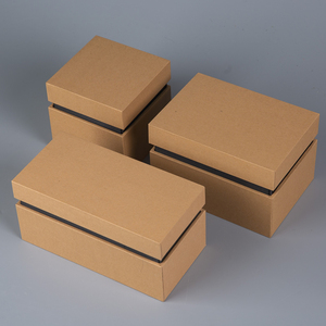 牛皮纸建盏杯子包装礼品盒定制礼物纸盒高档茶壶双杯蜂蜜罐空礼盒