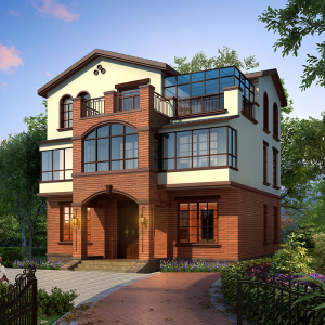 乡村别墅设计图纸三层全套新中式风格农村自建房设计图独栋小洋楼