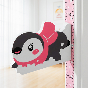 儿童量身高墙贴标尺立体小孩宝宝身高测量仪家用磁吸卡尺墙贴纸