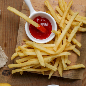 蓝威斯顿薯条炸美式细薯条油炸小吃半成品麦肯2kg家庭装免邮