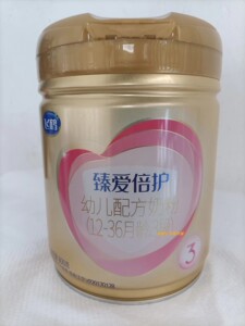 飞鹤超级飞帆臻爱倍护幼儿配方奶粉3段800克可扫码追溯