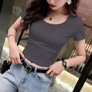短袖女超短