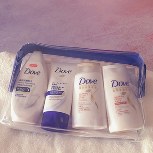 进口dove多芬旅行装洗护沐浴套装便携旅游小瓶洗面奶洗发水沐浴露