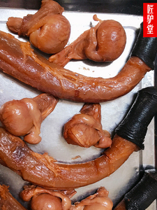 驴三件河间驴肉驴鞭熟食驴蛋即食卤带皮全套驴鞭男用熟食大只真空