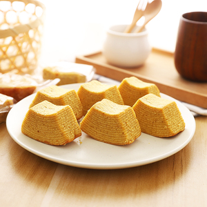 日本进口特产糕点点心玛露肯板栗红薯味厚切年轮蛋糕早餐面包小吃