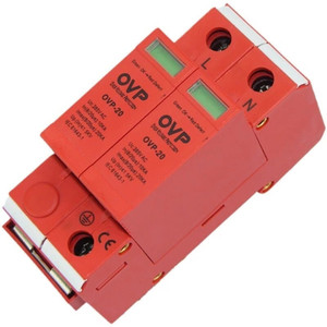 欧维派单相电源防雷器220v2p20ka三级避雷器ovp-20浪涌up1.5kv