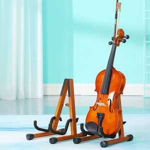 实木小提琴架放置架立式支架放小提琴的架子展示架琴架摆放支撑架
