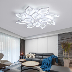 吸顶灯铁艺简约智能现代客厅卧室2023新款白色变光房间LED餐厅灯