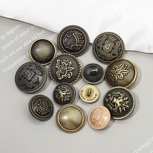 羊绒大衣扣子男高档复古金属纽扣裤扣高端风衣女西装外套配件钮扣