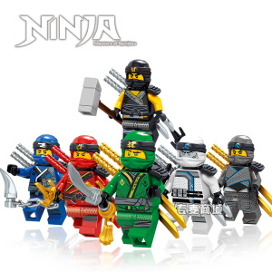 绝版乐高积木幻影忍者加满都之子系列人仔初代旧版劳埃德小人玩具