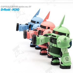 sh studio 星球大战版 d-roid-koo q版 sd 萌 小扎古 树脂gk 现货