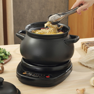 砂锅煲汤家用插电陶瓷电炖锅炖汤多功能全自动煲汤锅燃气灶大容量