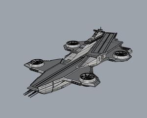 v19神盾局漫威空天航空母舰犀牛rhino/c4d/3dmax/maya犀牛模型