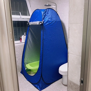 日用百货 卫浴洗漱用具 防水浴帘 宝宝洗澡浴罩户外