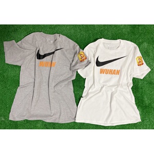 2021武汉队武汉卓尔球员教练款休闲出行棉短袖教练服短袖