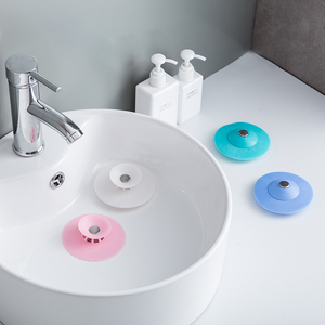 厨房水池塞子卫生间下水道防臭器按压式地漏盖洗手盆塞堵漏水过滤