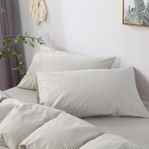 大号枕套50x80/50x70水洗棉全棉加大信封式枕头芯套一对拍2只