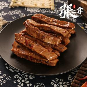 张二拿东北特产锦州豆制品素食熏豆干香干素鸡素肉麻辣豆腐280g条