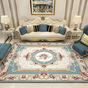 欧式客厅茶几地毯简约卧室满铺房间沙发大地毯床边毯垫美式可机洗